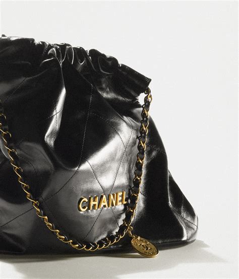 chanel 22 black hardware|chanel 22 purse.